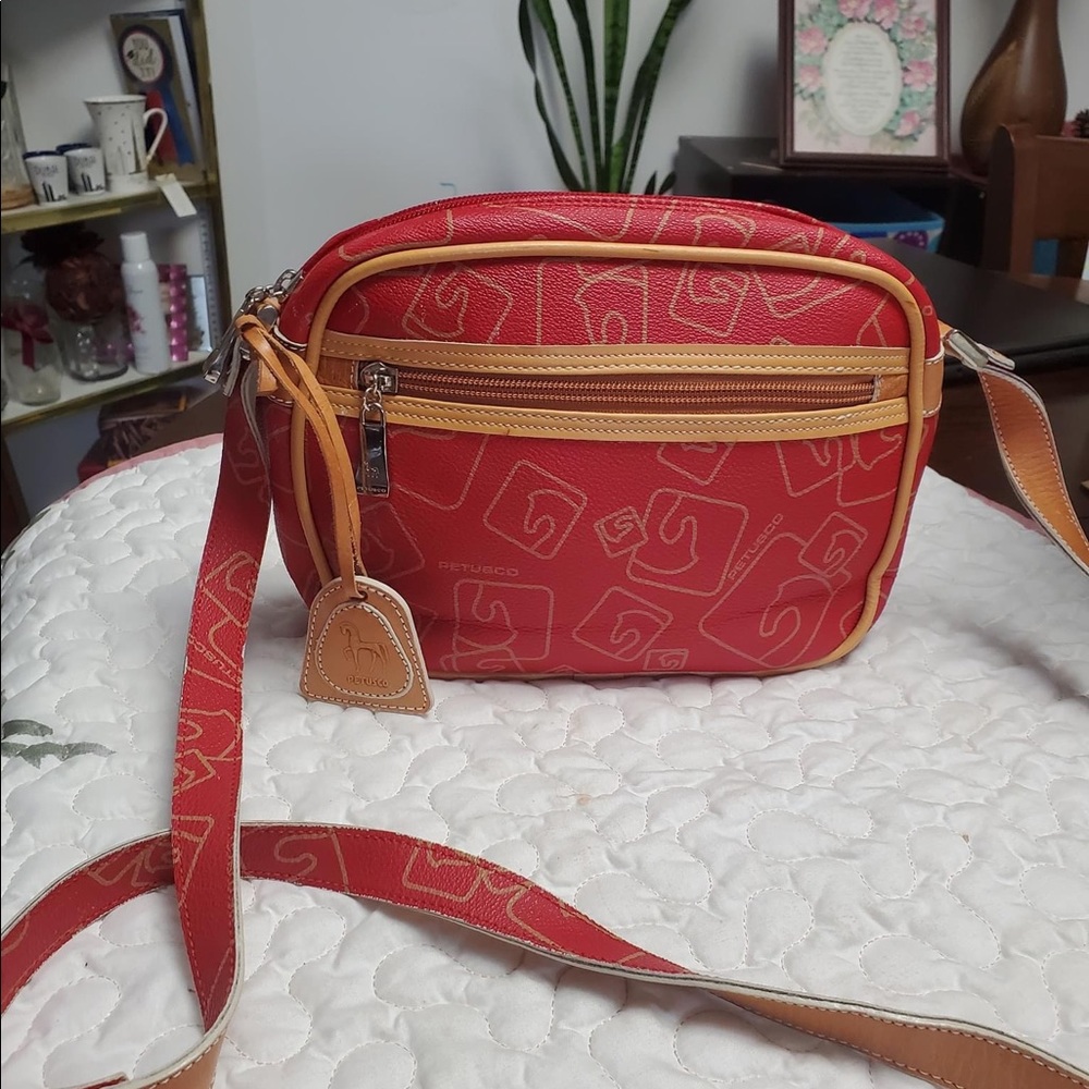 Petusco genuine leather crossbody